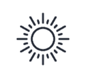 Sun icon
