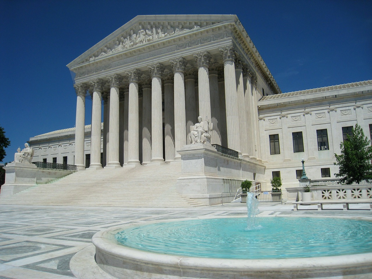 Exterior image of the United States Supreme Court The United States Supreme Court