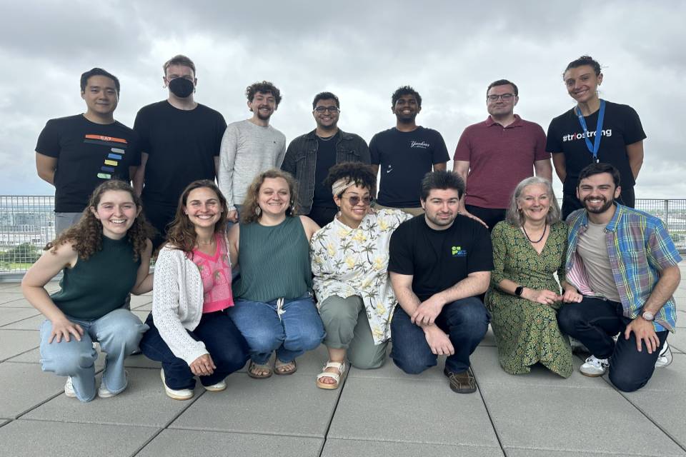 A group photo of M.D./Ph.D. students