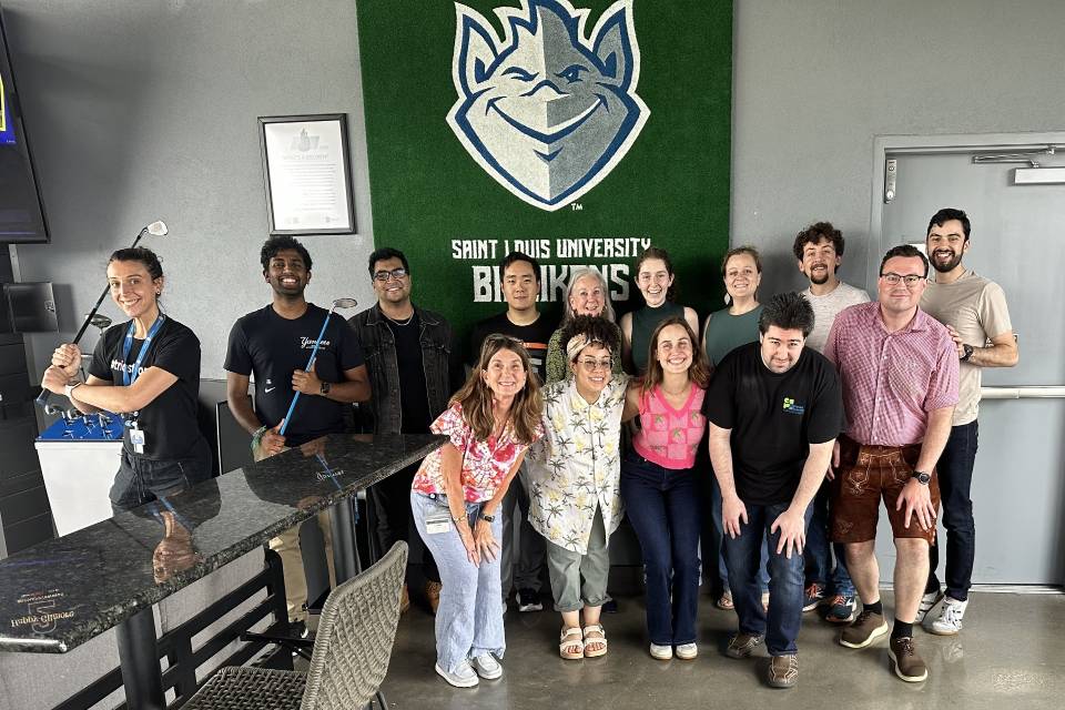 M.D./Ph.D. students attend the fifth annual program retreat.