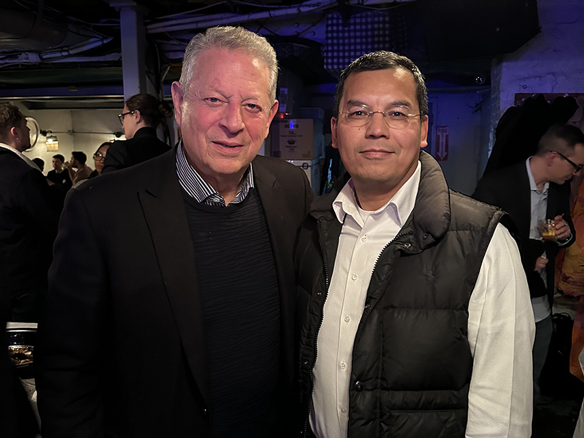 Al Gore and Vasit Sagan